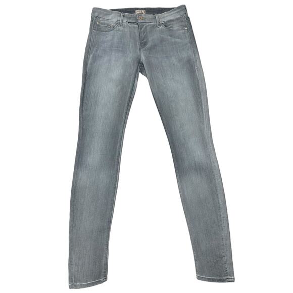 MOTHERl The Looker jeans Size 28  Dark Moon Magic Grey Light Wash Skinny - Picture 2 of 16